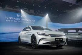 BYD HAN Trắng - Sedan Điện Cao Cấp Định Nghĩa Lại Sự Sang Trọng