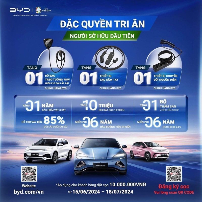 BYD khuyến mại